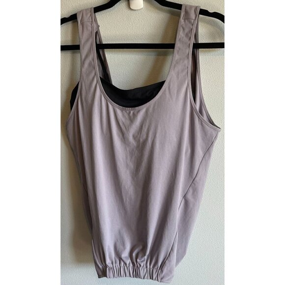 Fabletics Womens Lucia Tank Top Purple/Black XS NEW - Picture 2 of 10